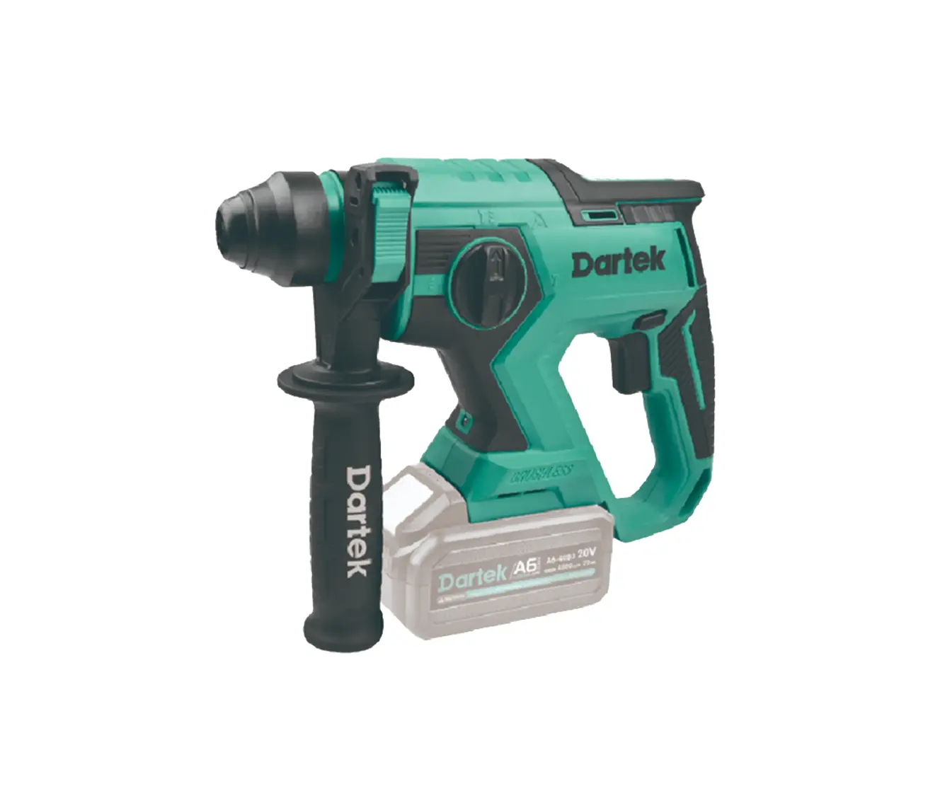 Dartek 6618-2 cordless SDS Plus rotary hammer drill for concrete, brick and masonry drilling available at ZainTraders.pk