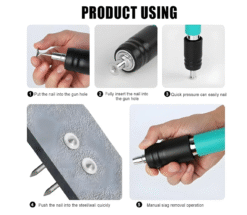 Portable fastening tool