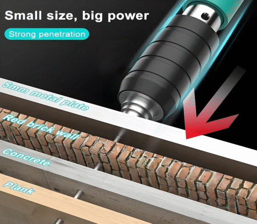 Manual ceiling nail gun