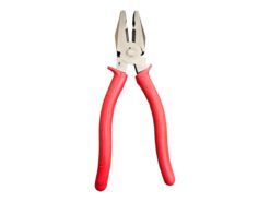Diamond 8'' Combination Plier with Red Grip Durable & Precise