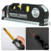 Laser Level Pro 3 (With Tape Measure) – Horizontal, Vertical & Crossline Laser Leveler