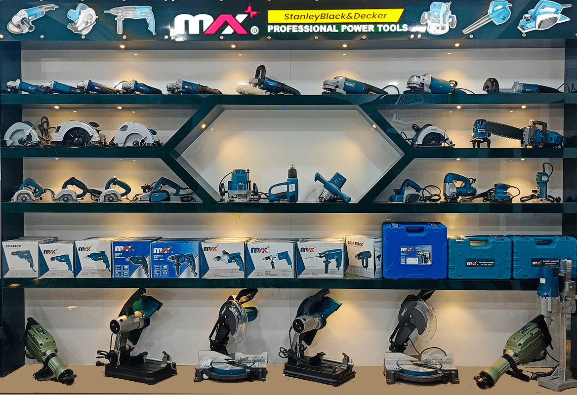 Max Tools | ZainMax Tools | ZainMax | Power Tools | Zaintraders | Drill machine | Angle Grinder