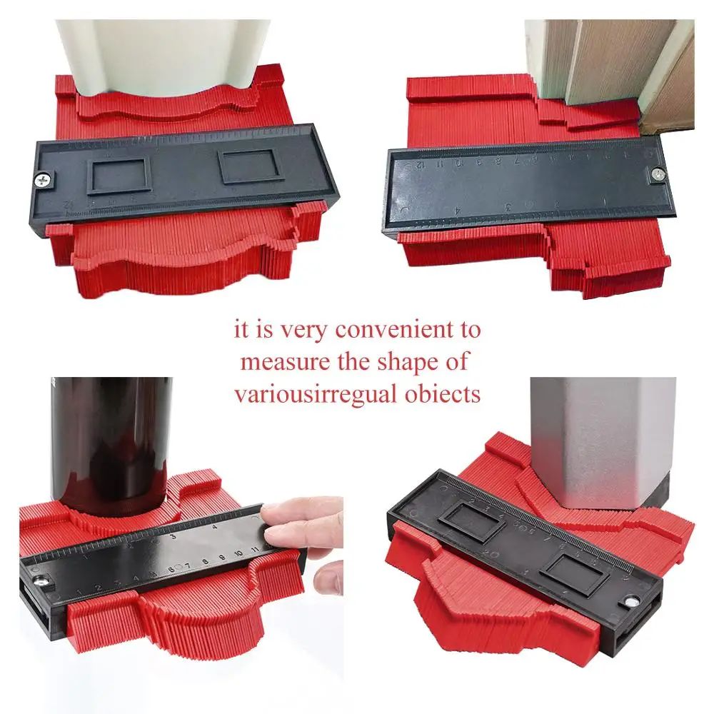 10" Contour Gauge Profile Copy Tool for Tile & Woodworking - Image 3